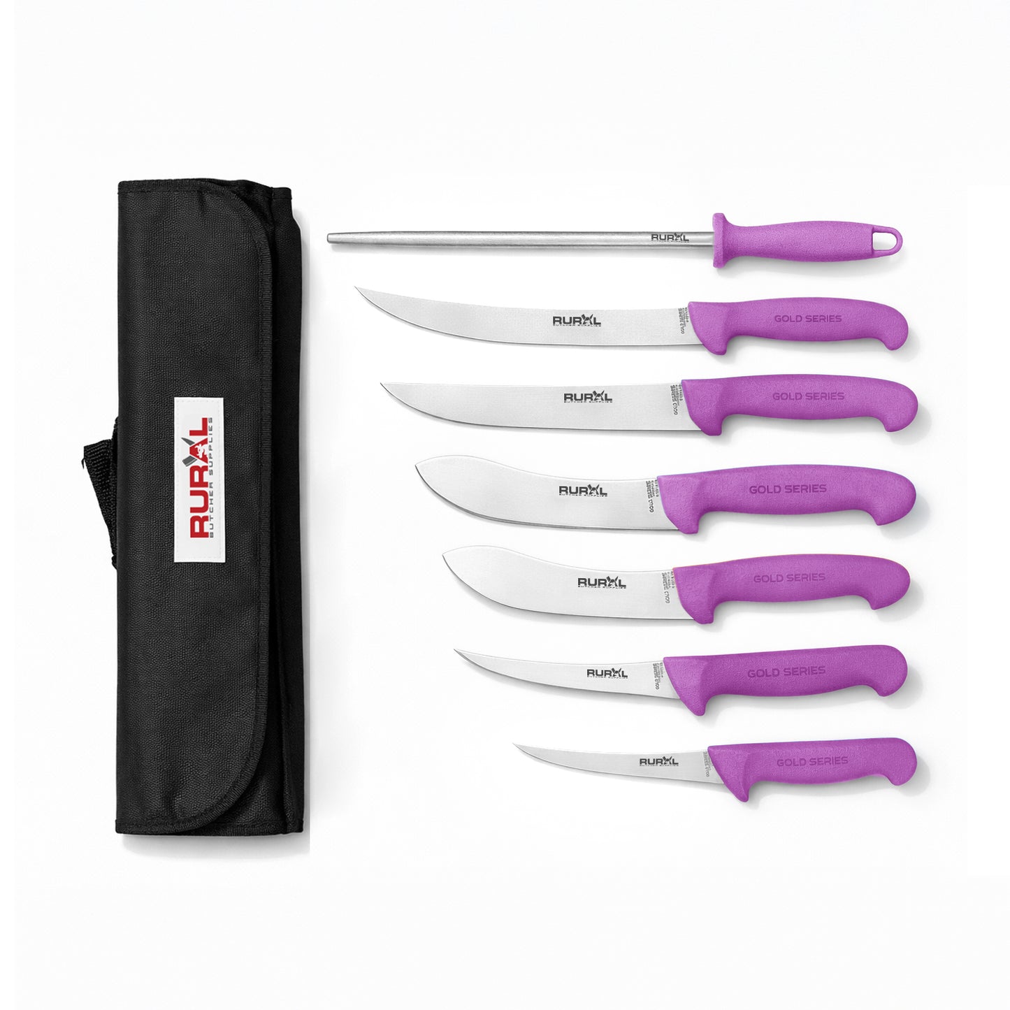 Purple Knife Set