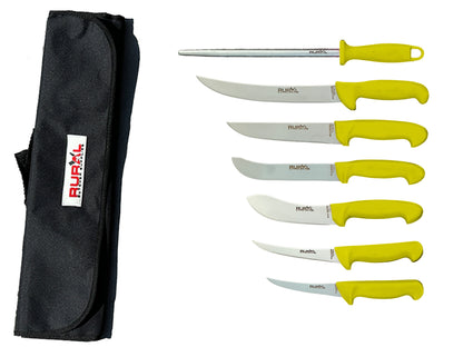 7PC Professional Butchers Knife Set -