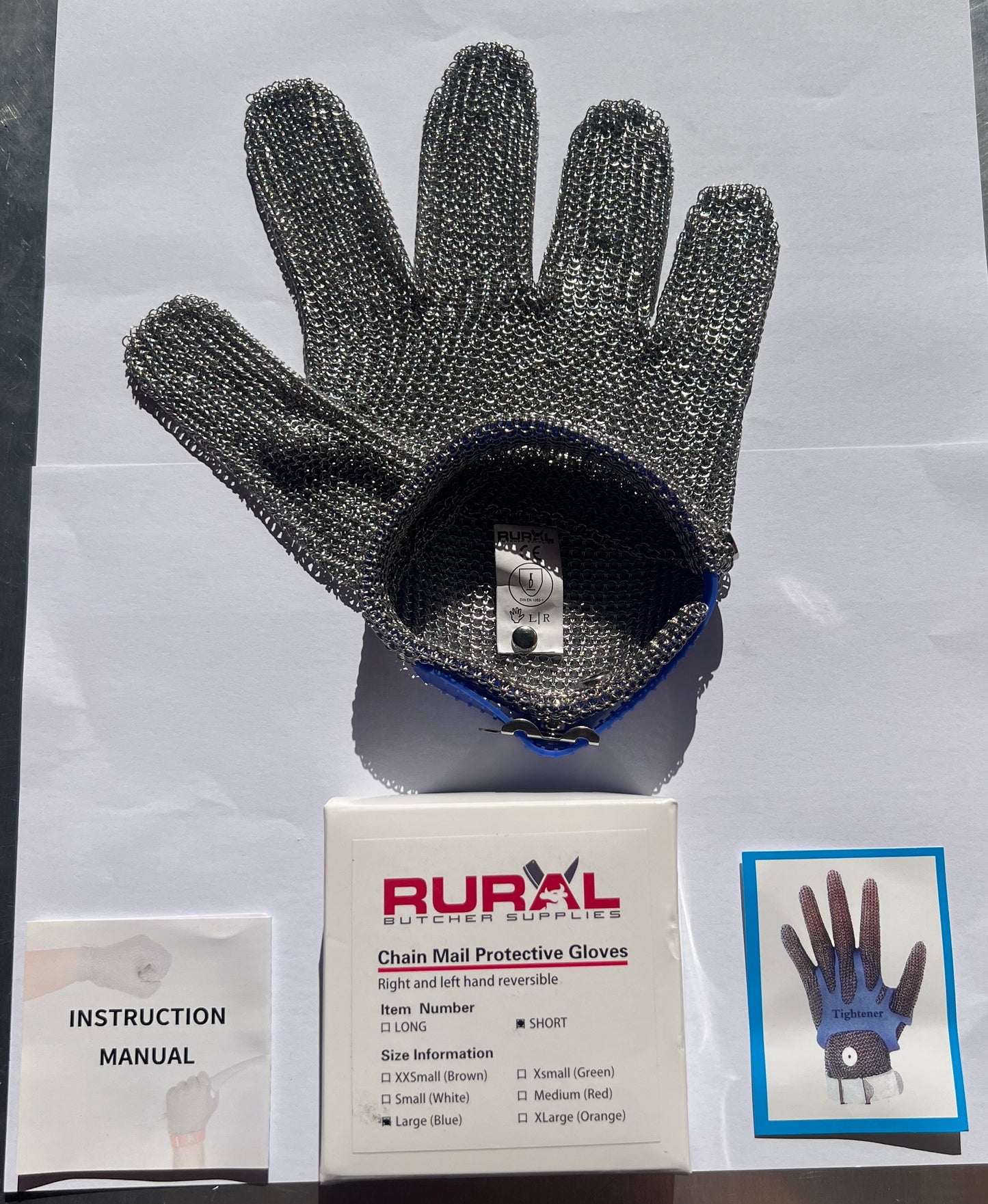 Chain Mesh Gloves