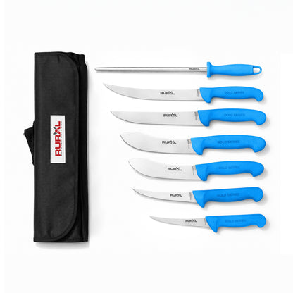 DarkBlue Knife Set