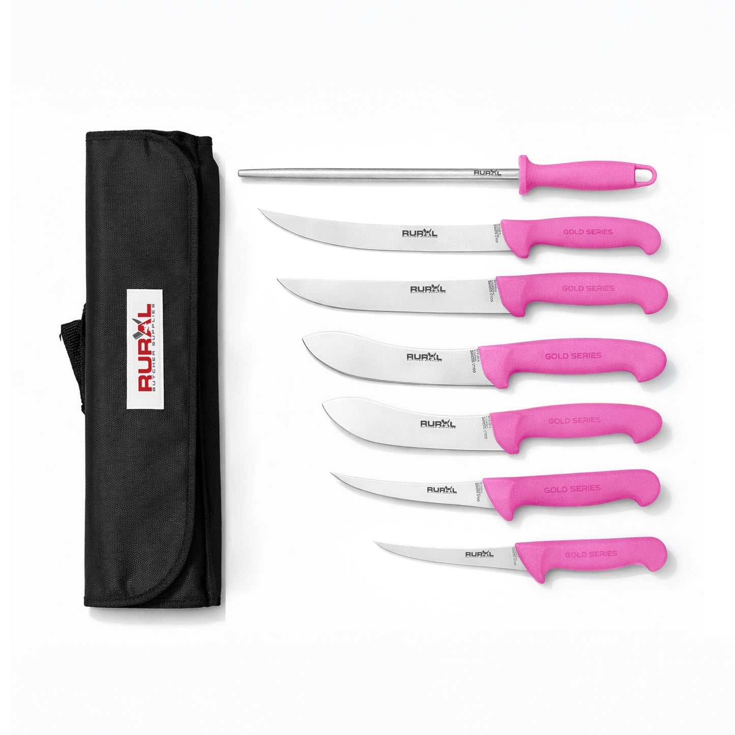 Pink Knife Set