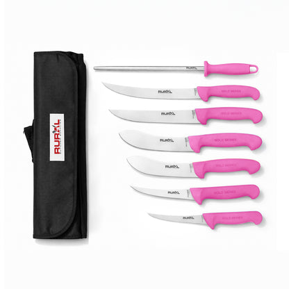 Pink Knife Set