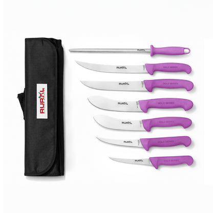 Purple Knife Set